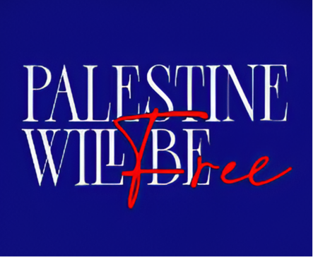 Stand for Justice – Palestine Will Be Free Tee- Royal Blue