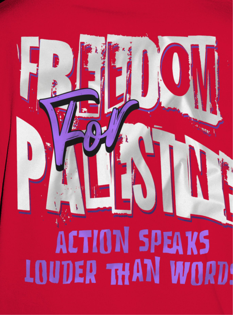 Freedom for Palestine tee in