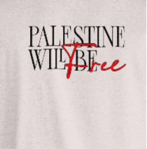 Stand for Justice – Palestine Will Be Free Tee - Sport grey