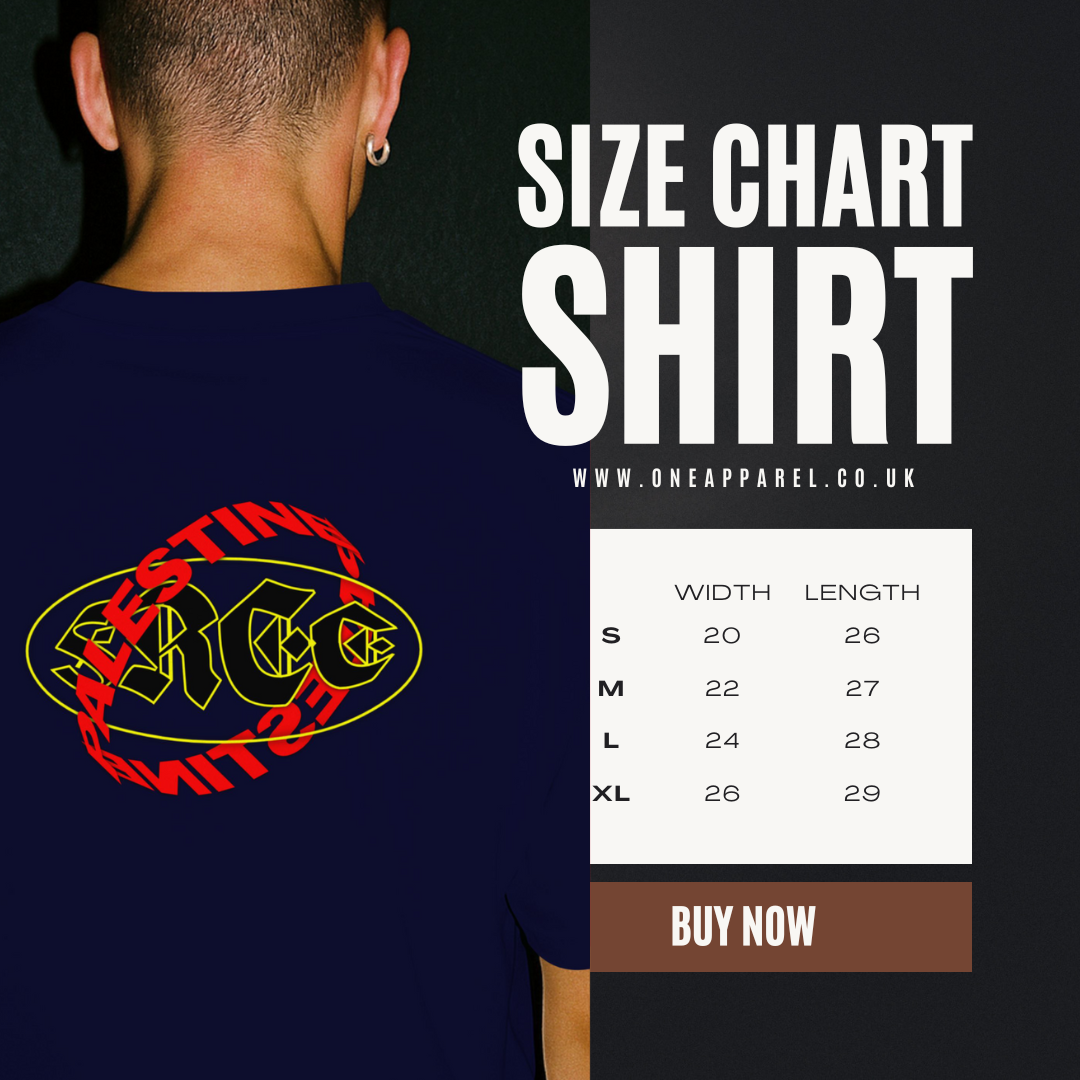 Free Palestine- Distorted Text Graphic Tee in