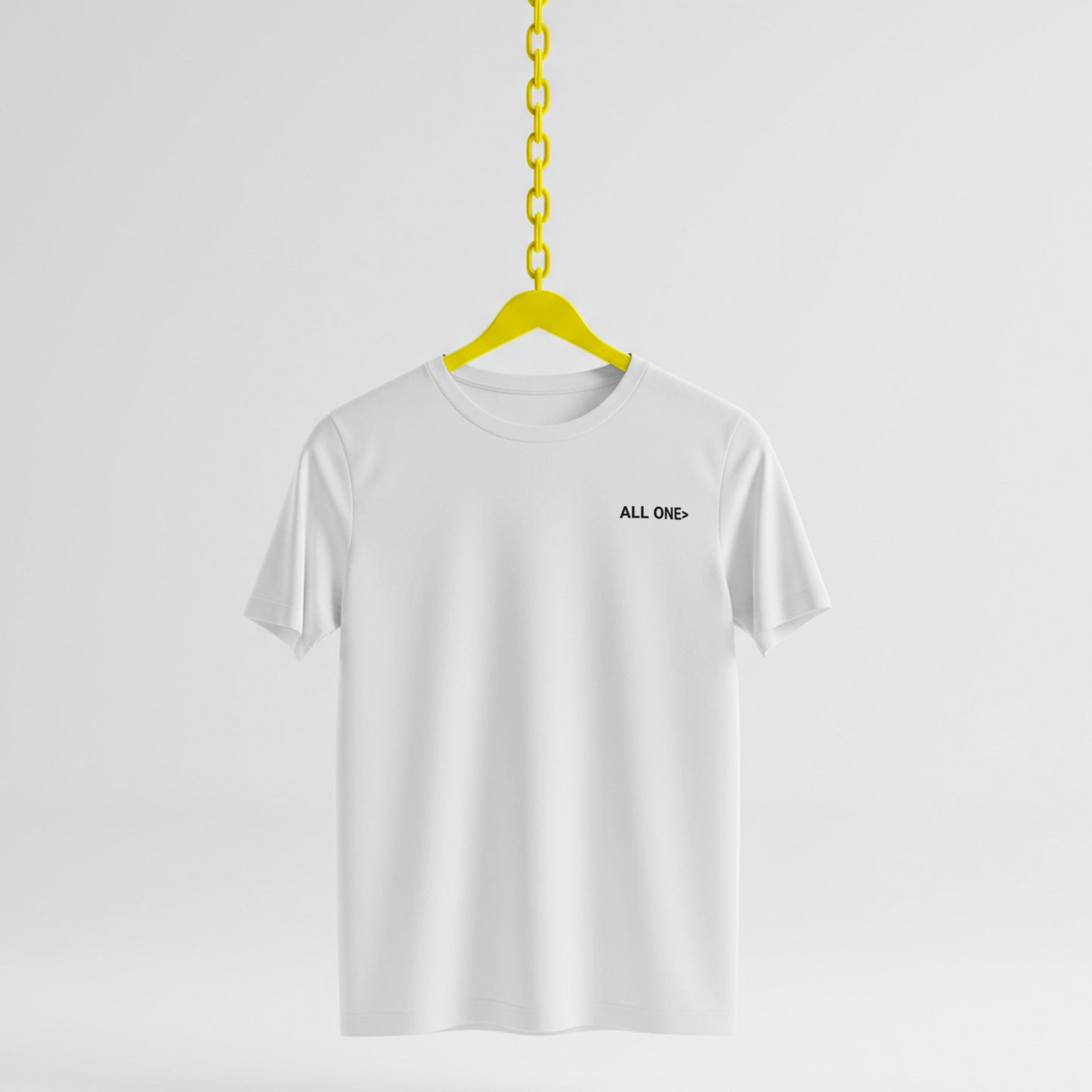 3D Bold Palestine Statement T-Shirt -white