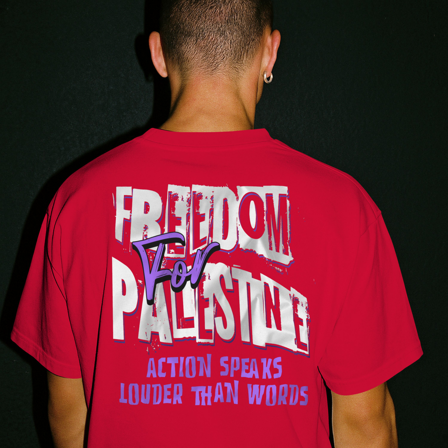 Freedom for Palestine tee in