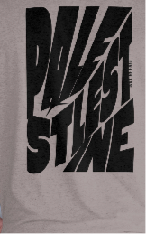 Palestine tee in graphite heather with black text