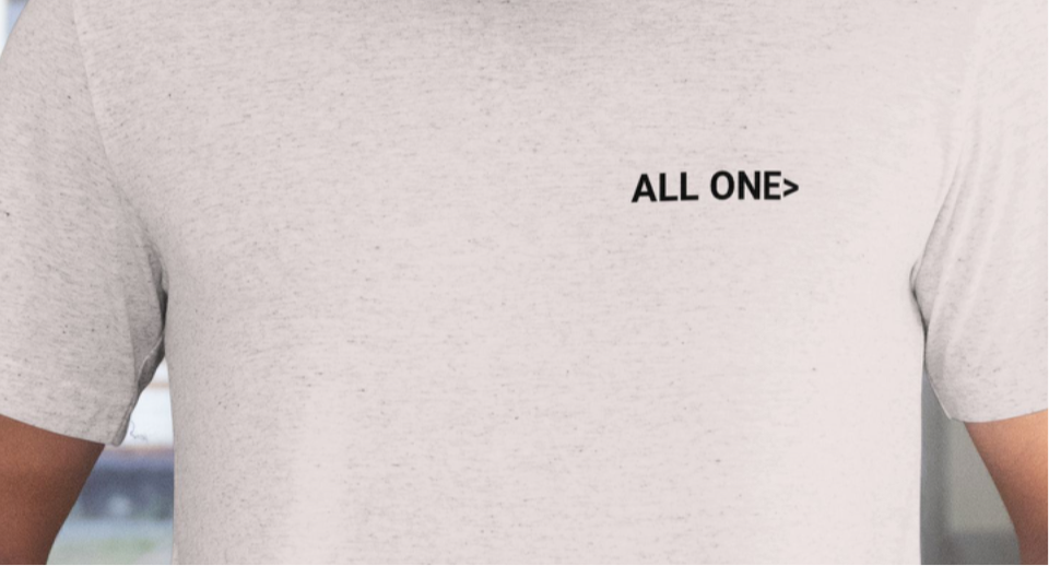 3D Bold Palestine Statement T-Shirt - Sport Grey