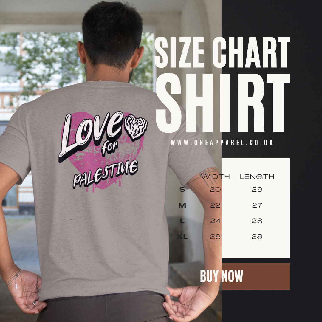 Love for Palestine T-shirt-