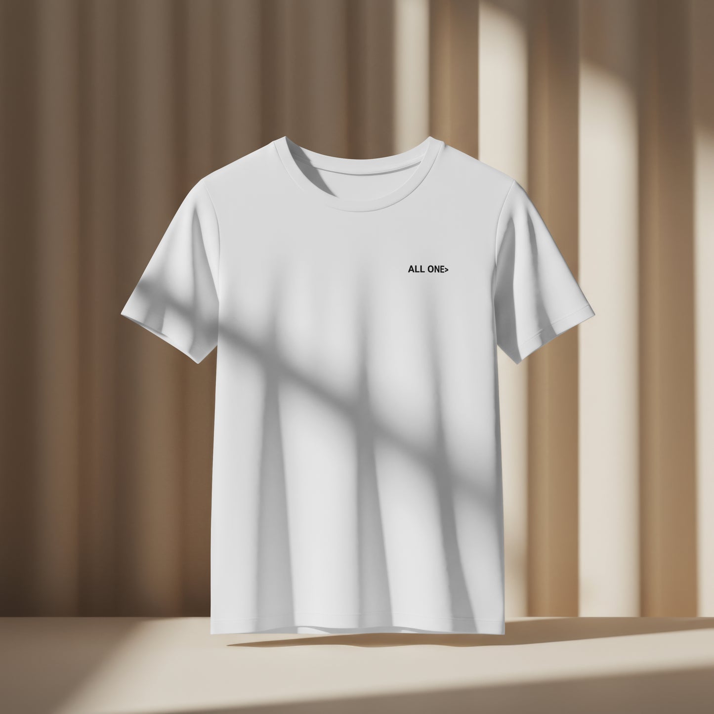 Free Palestine tee in white with silver horse graphic design