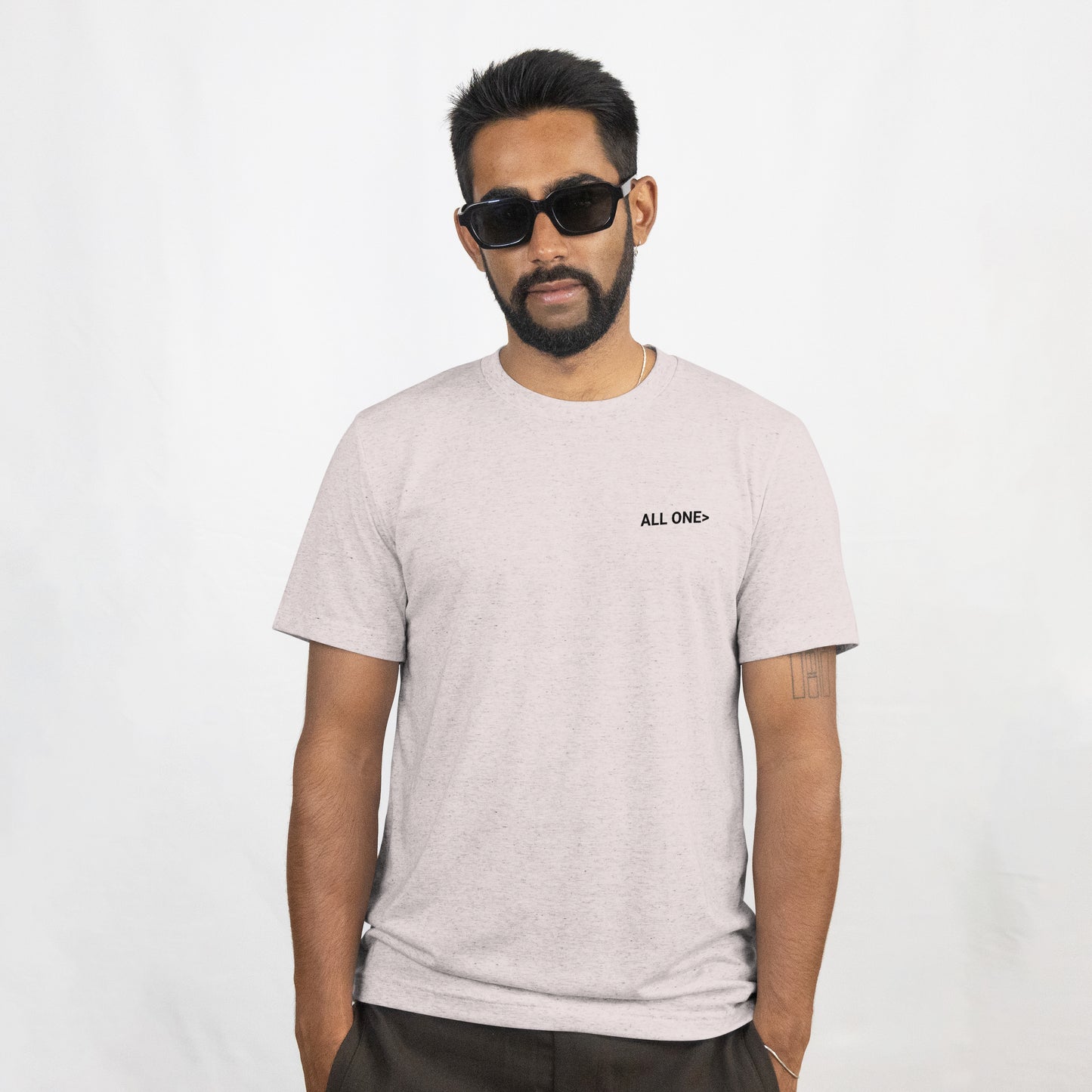 Free Palestine tee shirt in grey -with white and black graphic design