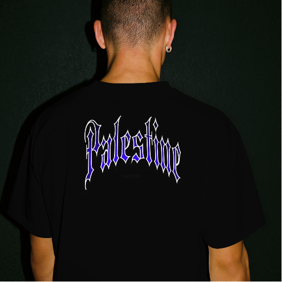 Palestine - Freedom Gothic tee – black